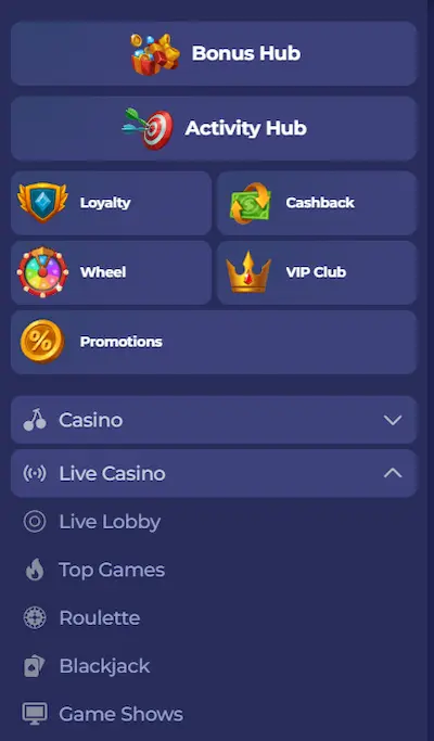 Bruno Casino NL cat